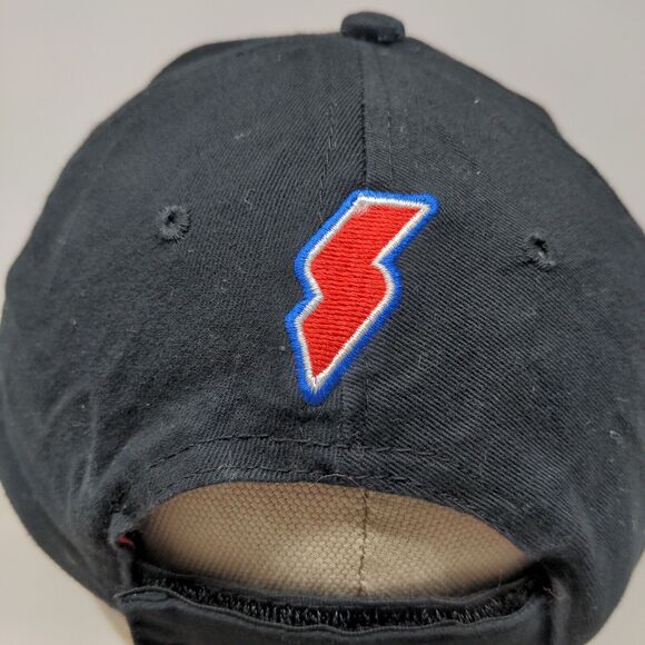 Summit Racing Equipment Men's Strapback Hat Black Adjustable Embroidered Logo - Picture 9 of 11